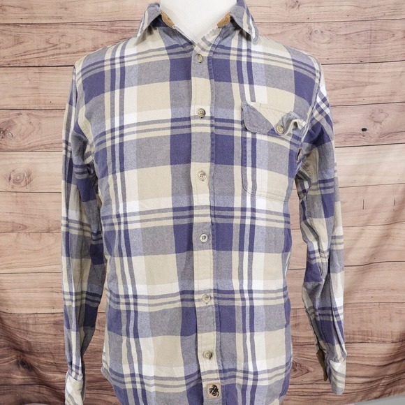 LEGENDARY WHITETAILS LONG SLEEVE PLAID FLANNEL BUTTON DOWN SHIRT MENS SIZE M - Picture 4 of 8